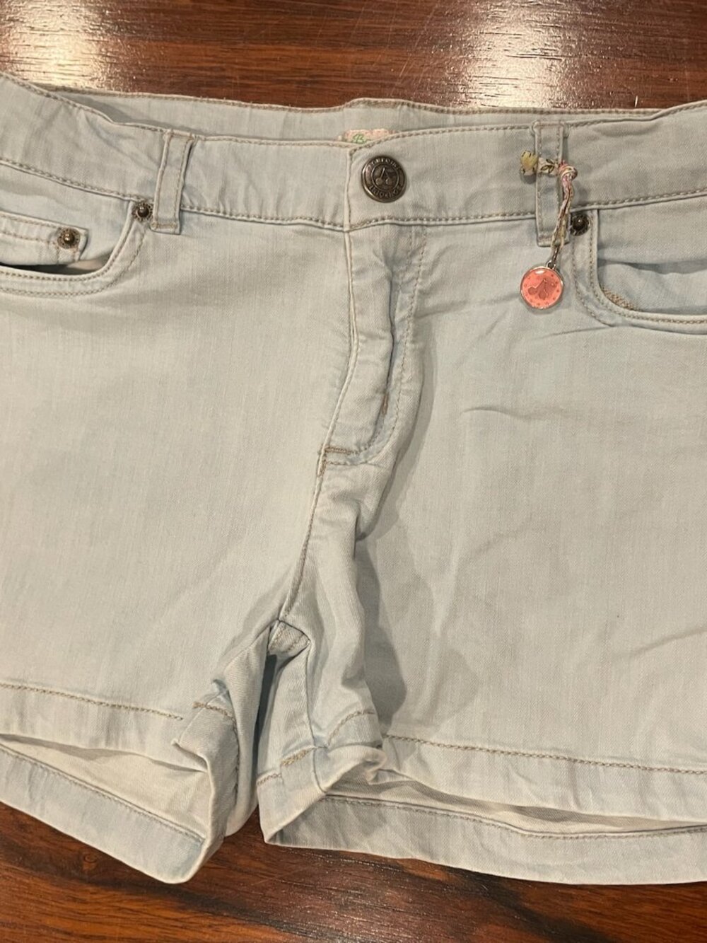 Bonpoint Light Blue Shorts Girls 12